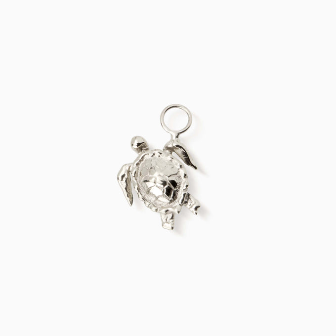 Turtle Earring | Silver