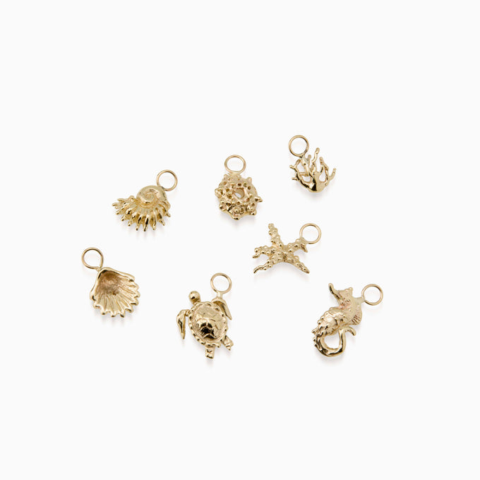 Seahorse Earring | Gold