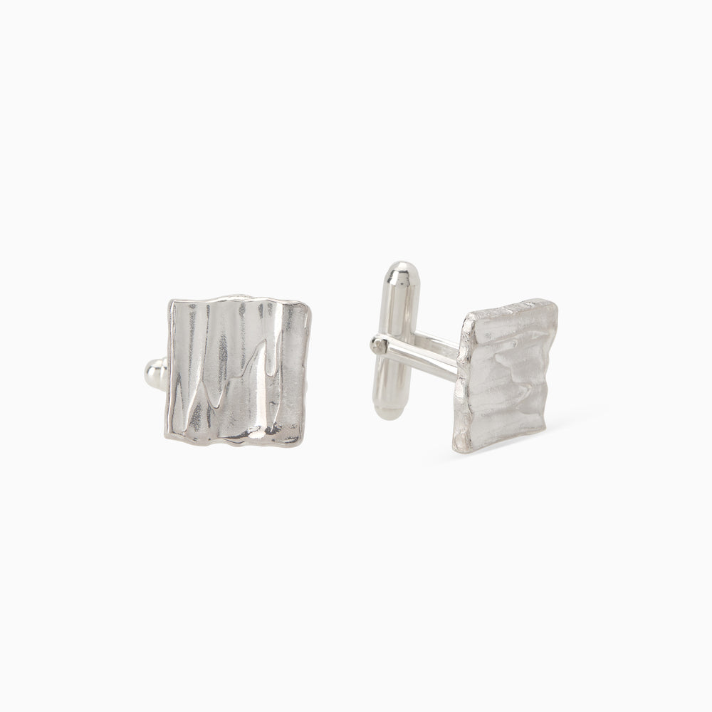 Veil Cufflinks | Silver