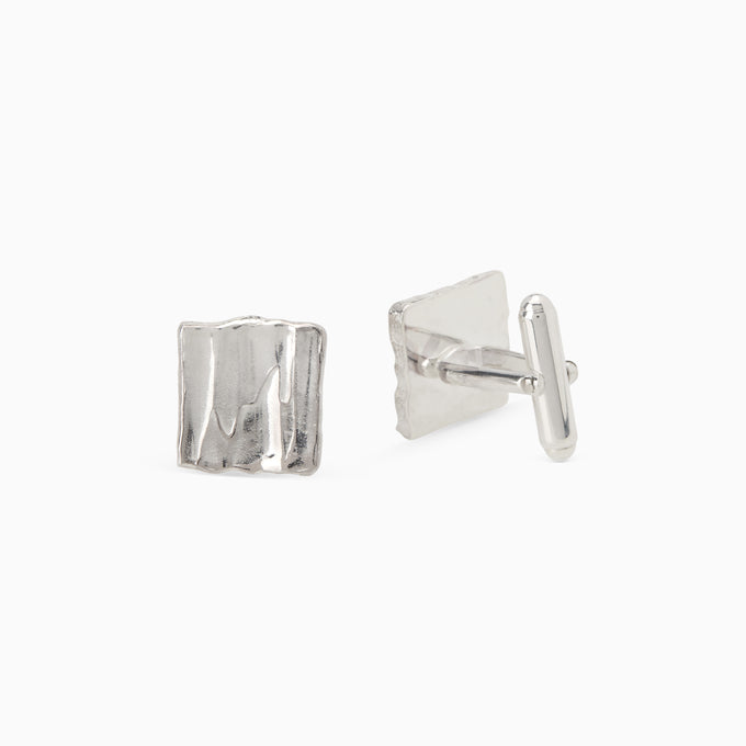 Veil Cufflinks | Silver