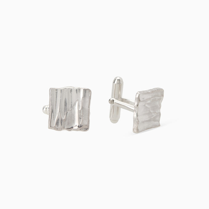 Veil Cufflinks | Silver