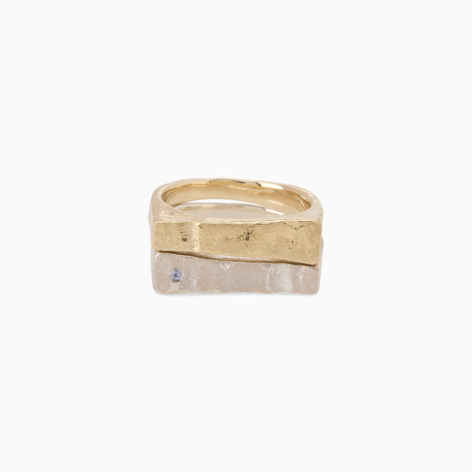 Veil Ring | Solid Yellow Gold