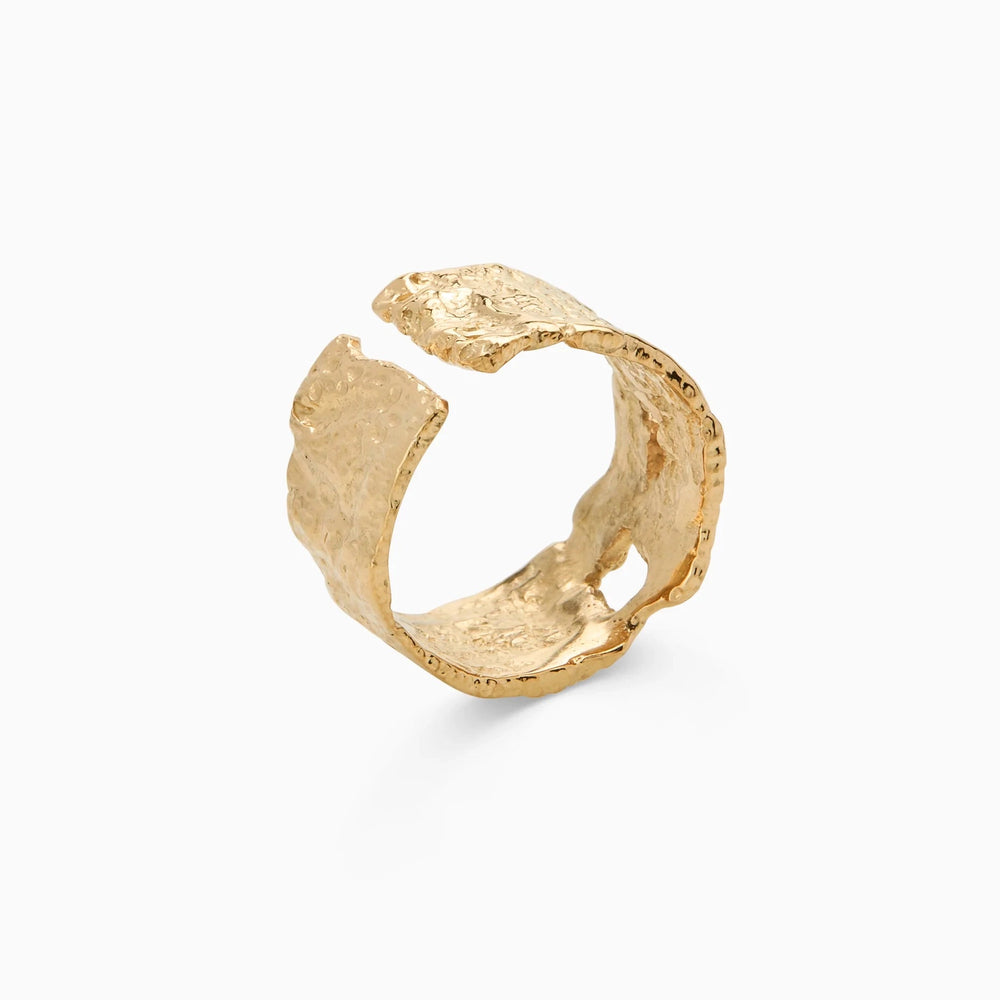 Linen Ring | Gold