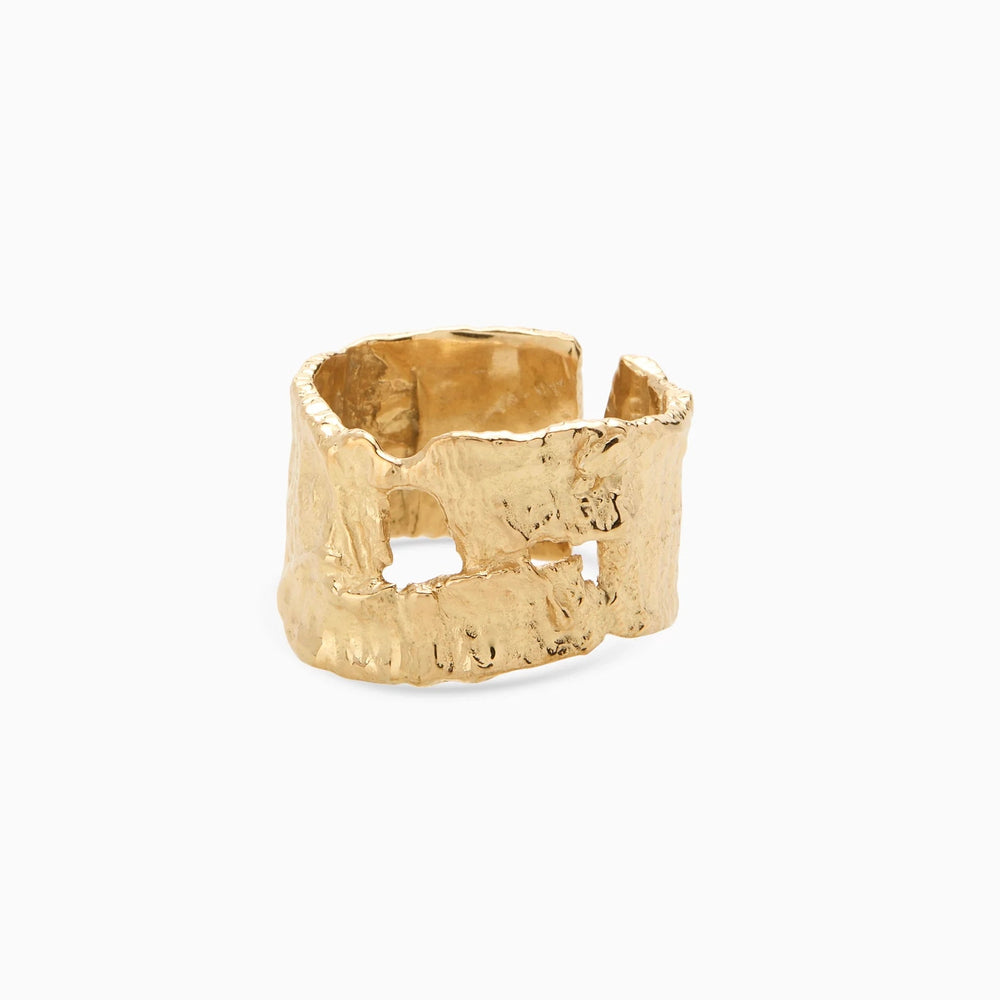Linen Ring | Gold