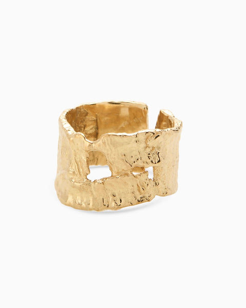 Linen Ring | Gold