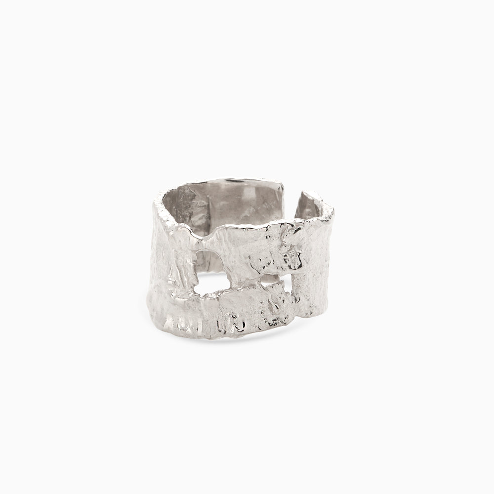 Linen Ring | Silver