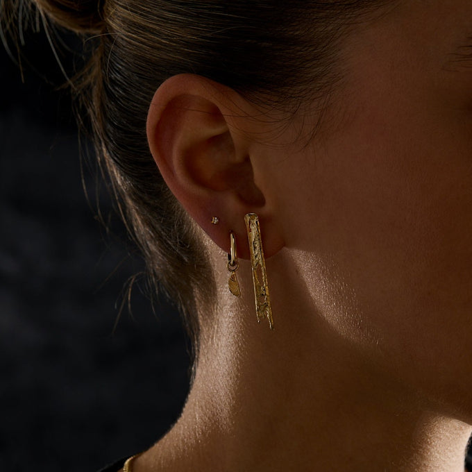 Linen Ear Pin 1.0 | Gold