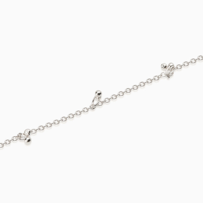 Cherrie Chain Necklace | Silver