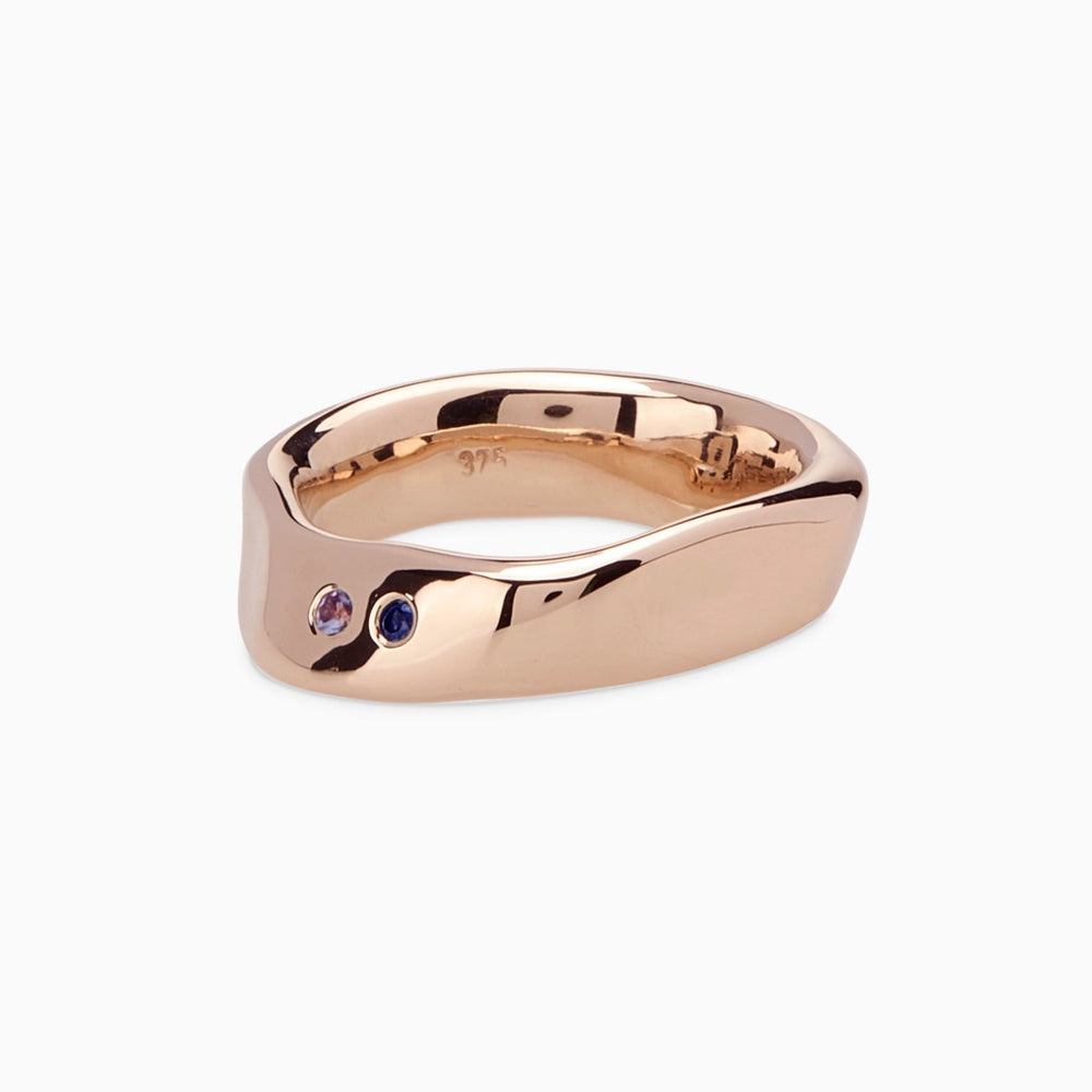 Swell Stone Ring | Rose Gold