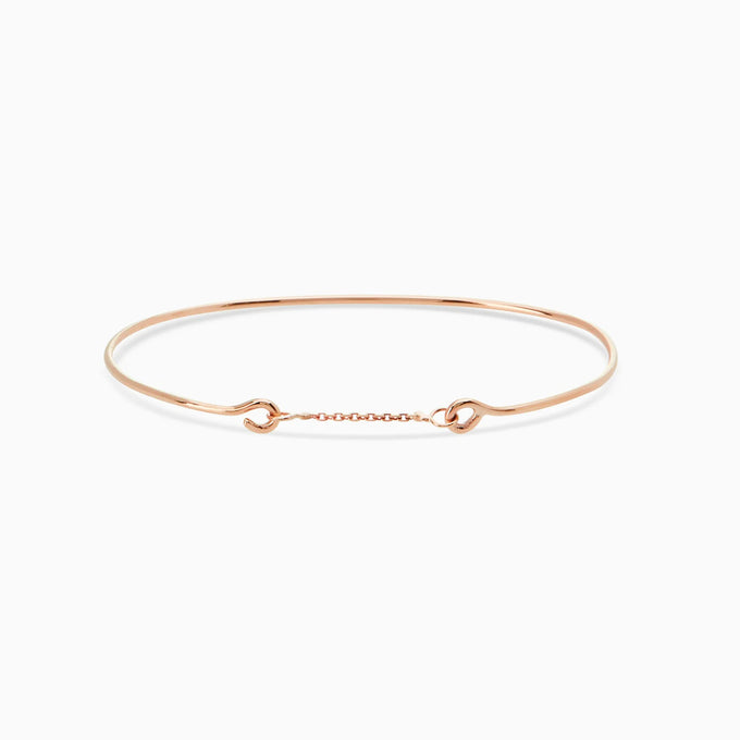 Weave Bracelet | Rose Gold
