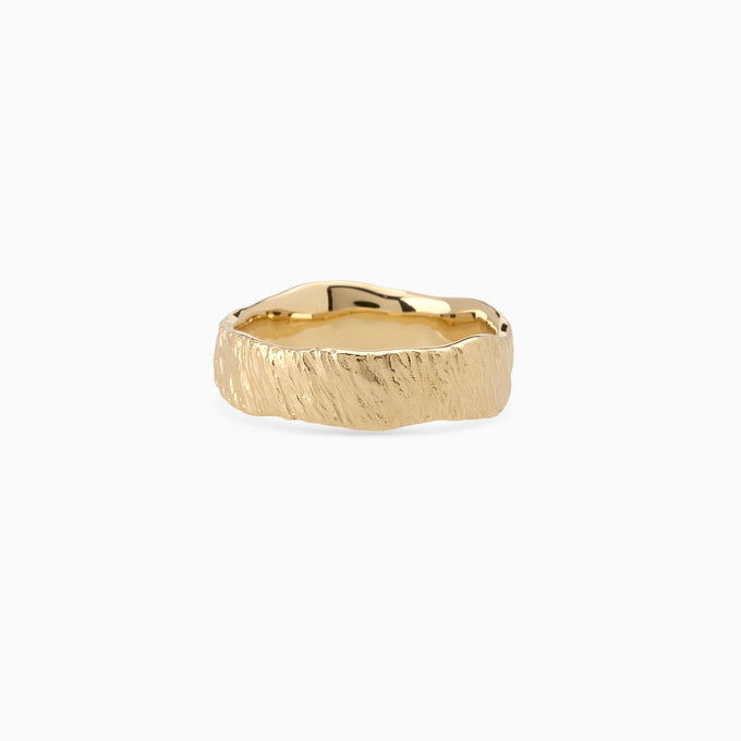 Ember Ring | Solid Yellow Gold