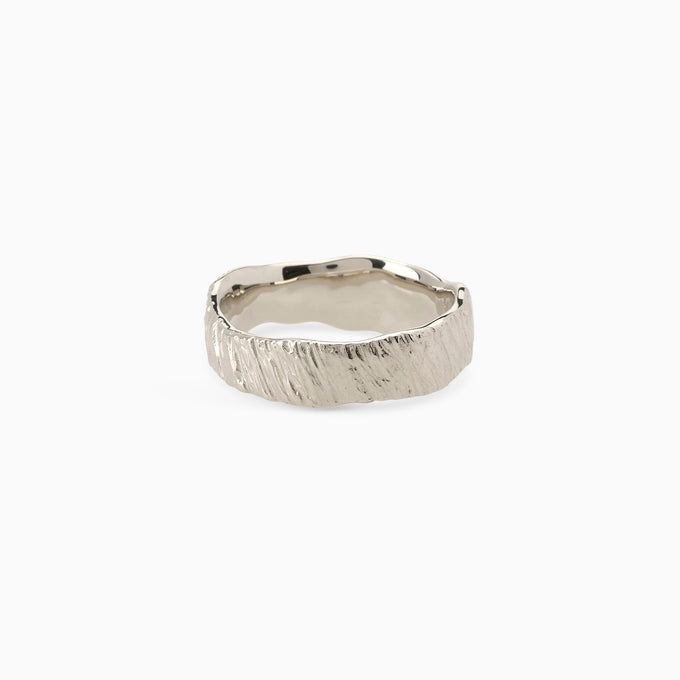 Ember Ring | Solid White Gold