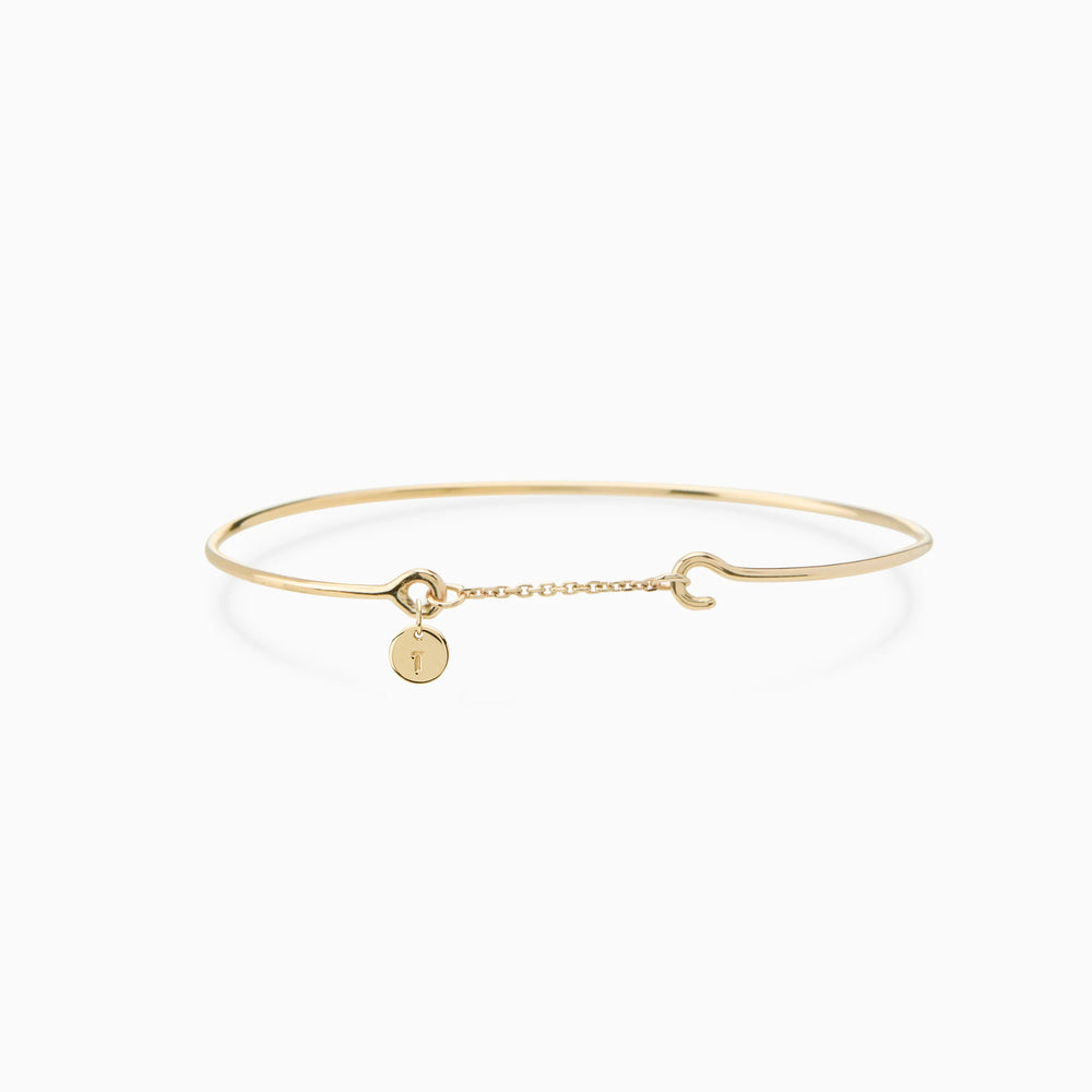 Pendant Weave Bracelet | Solid Gold