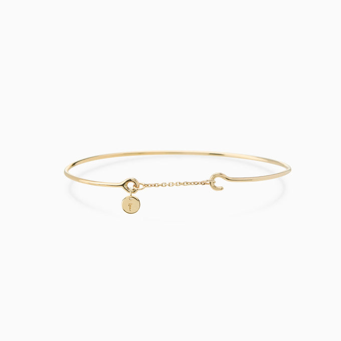 Pendant Weave Bracelet | Solid Gold
