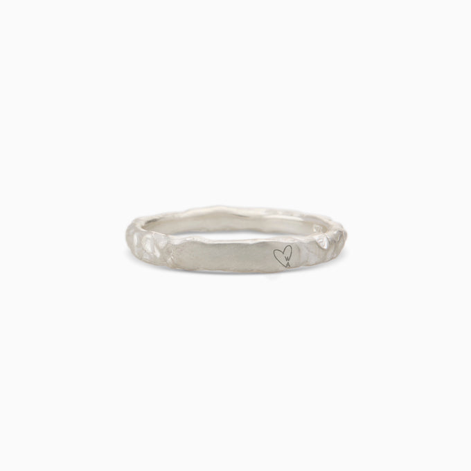 Engraved Kindred Ring | Silver