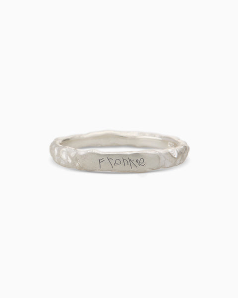 Engraved Kindred Ring | Silver