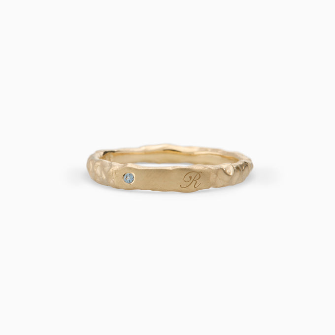 Engraved Kindred Ring | Yellow Gold
