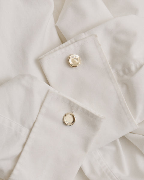 Signature Stone Cufflinks | Solid Yellow Gold