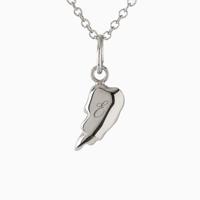 Angel Wing Charm | Silver