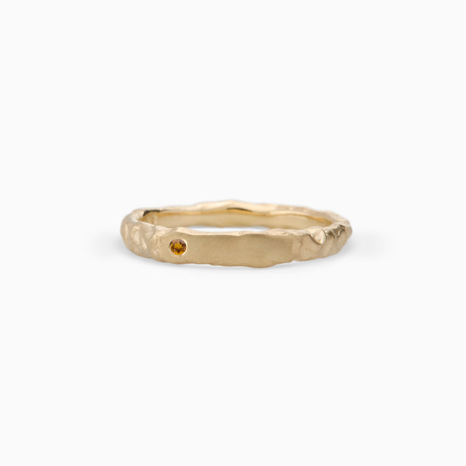 Custom Kindred Ring (Stones & Engraving) | Yellow Gold