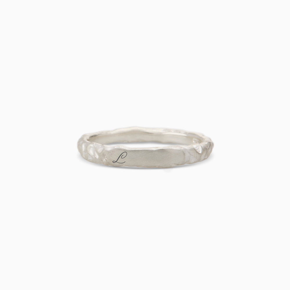 Engraved Kindred Ring | Silver