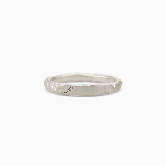 Engraved Kindred Ring | Silver
