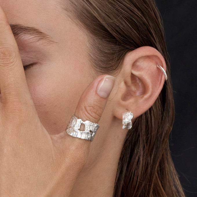 Linen Ring | Silver