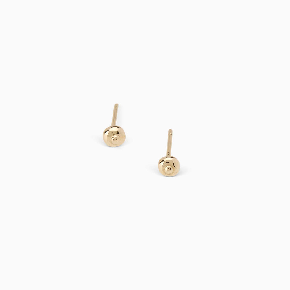 Subtle Stud | Yellow Gold