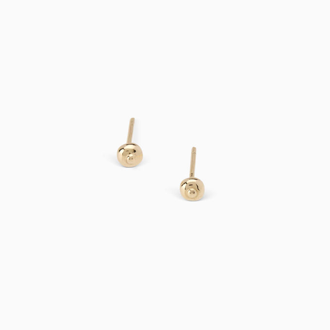 Subtle Stud | Yellow Gold