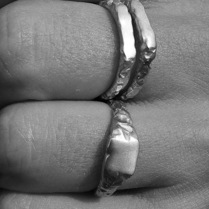 Custom Kindred Ring (Stones & Engraving) | Rose Gold