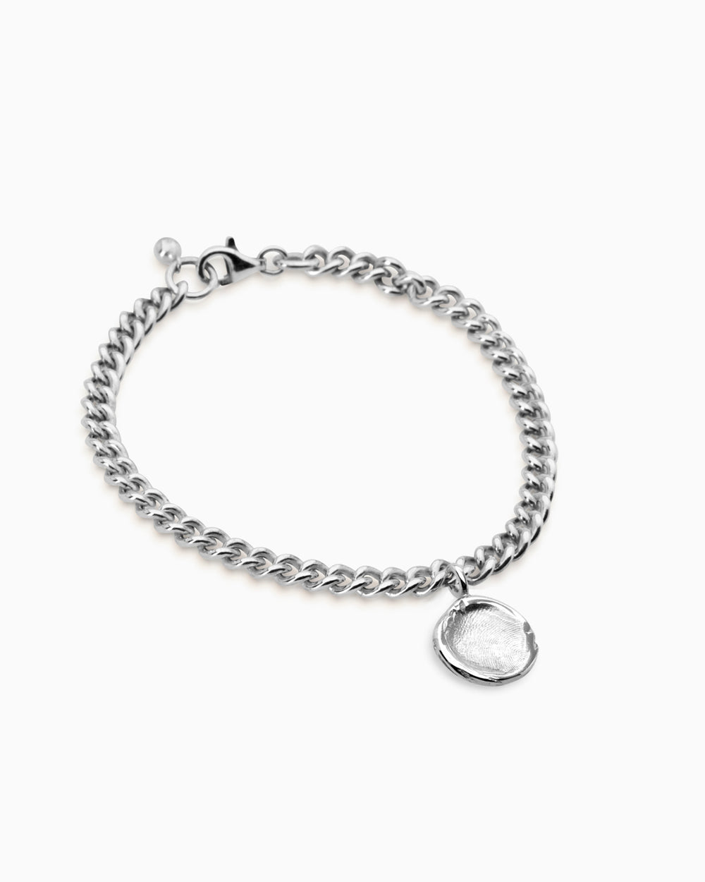 Impression Charm Bracelet | Silver