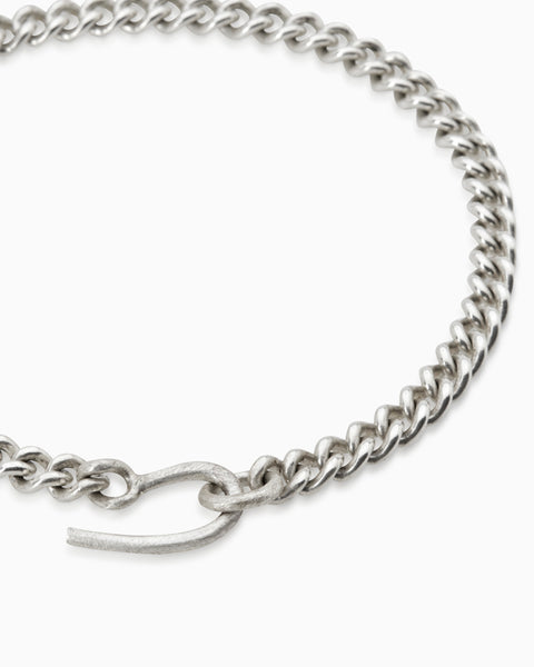 Chunky Curb Choker | Silver