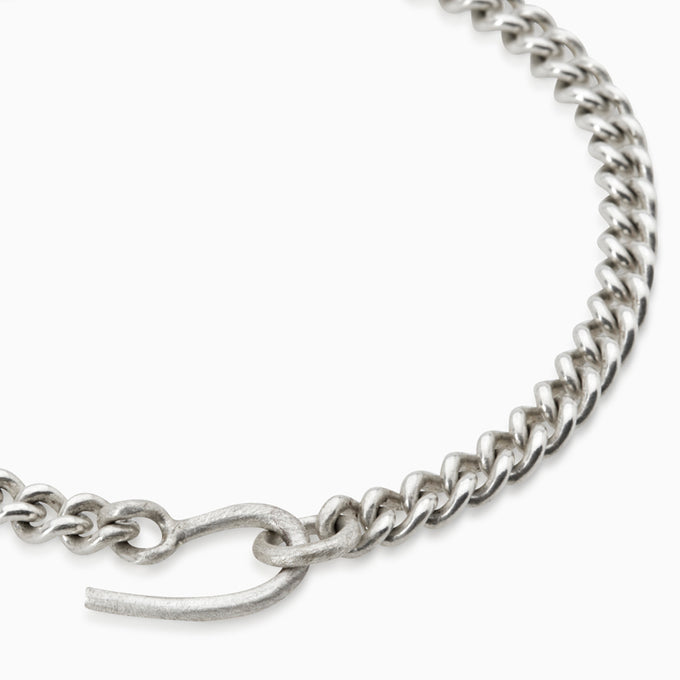 Chunky Curb Choker | Silver