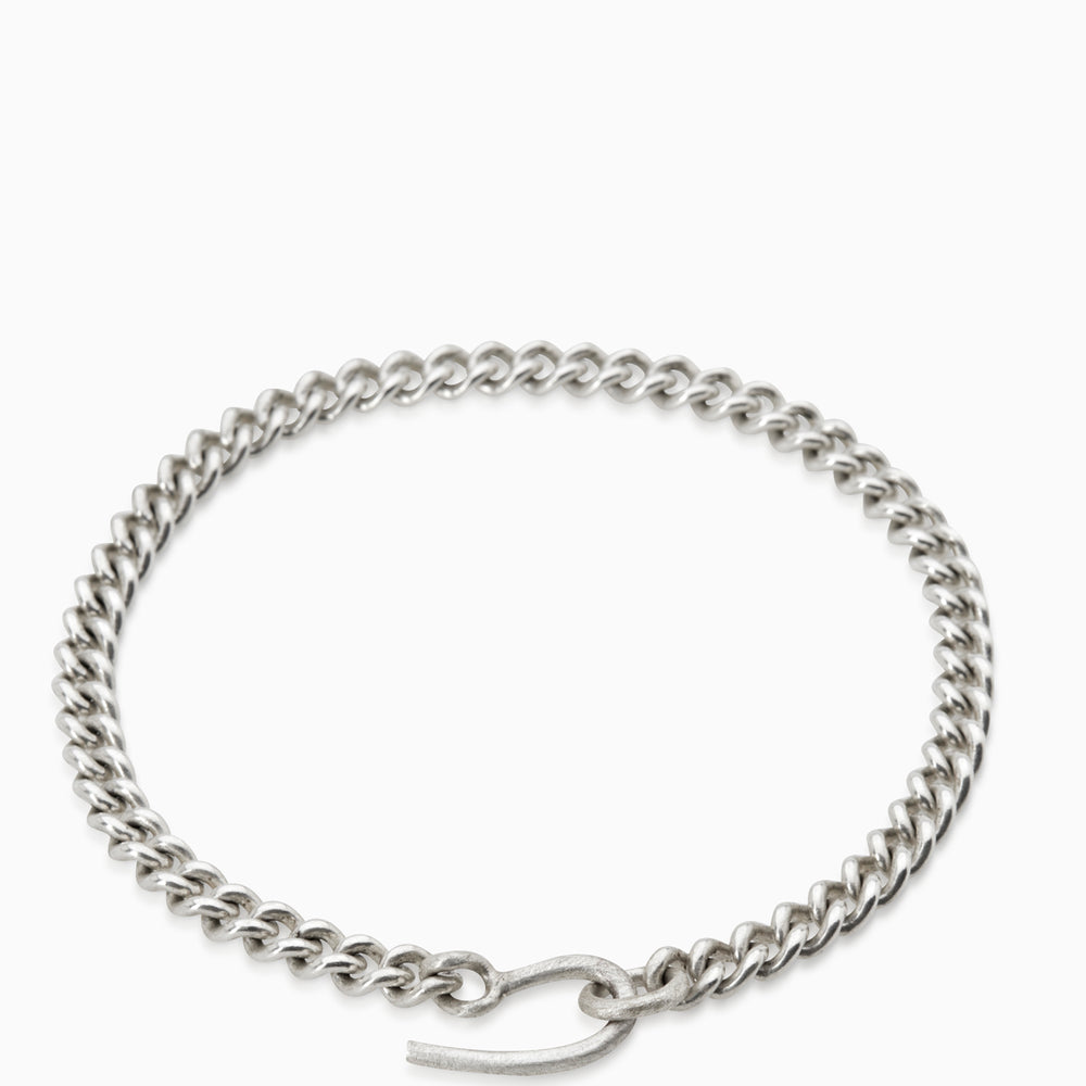 Chunky Curb Choker | Silver
