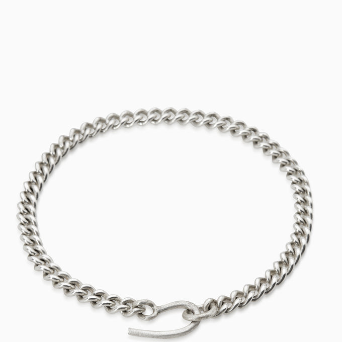 Chunky Curb Choker | Silver