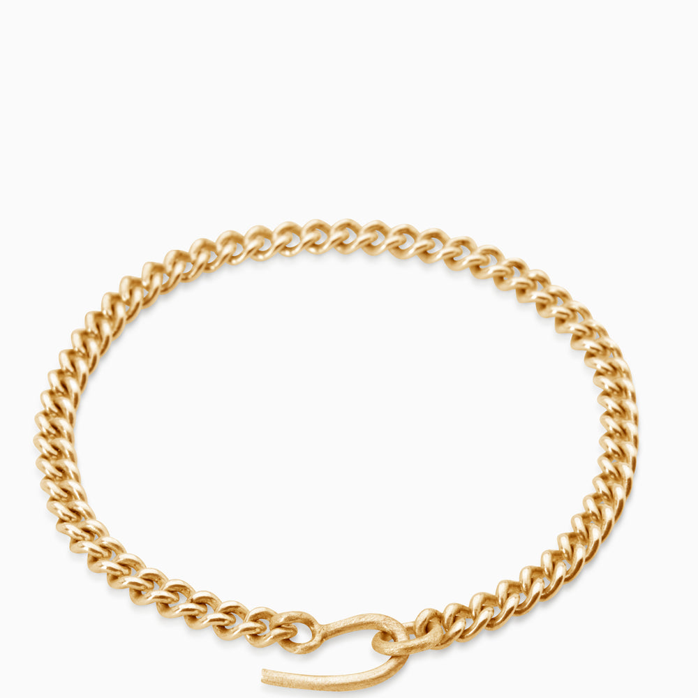 Chunky Curb Choker | Gold