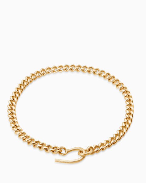 Chunky Curb Choker | Gold