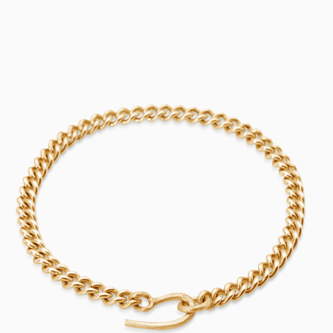 Chunky Curb Choker | Gold