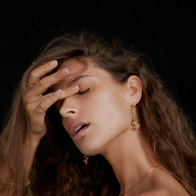Chime Earrings  |  Gold