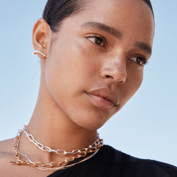 Twine Earrings | Silver