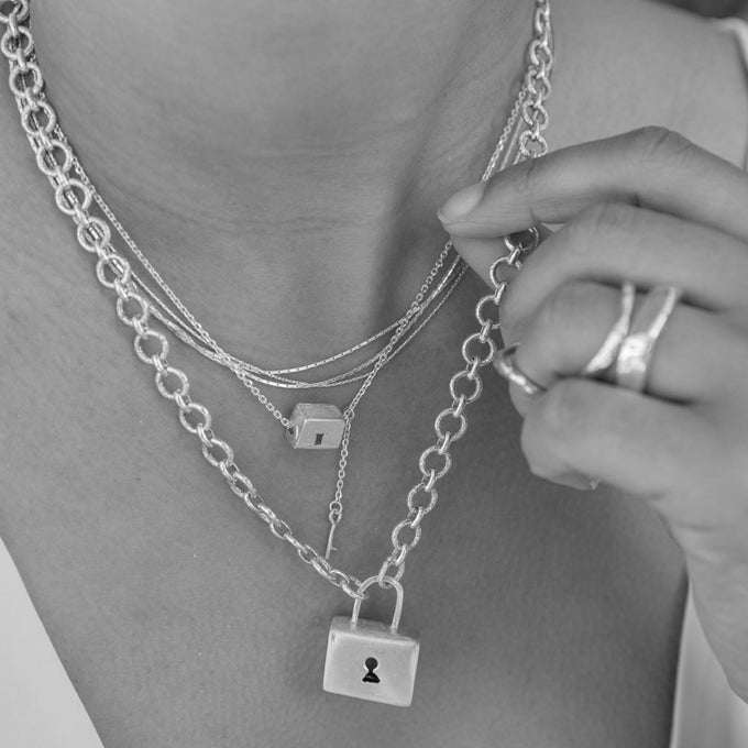 XL Baggage Necklace | Gold