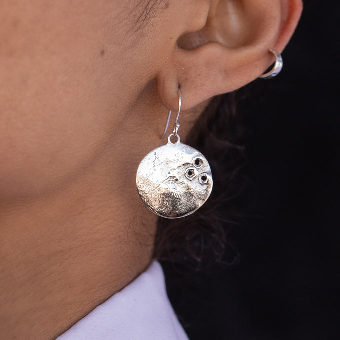 Shale Earrings 1.0 | Silver