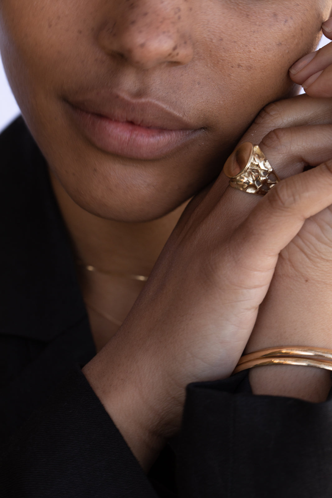 Reflection Ring | Solid Yellow Gold – Linden Cook Jewellery