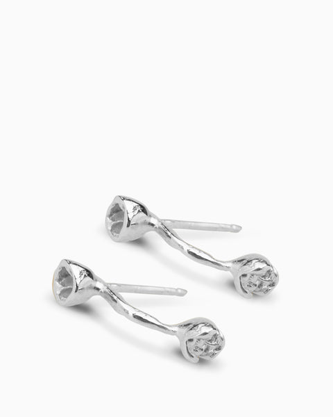 Blossom Earrings | Silver