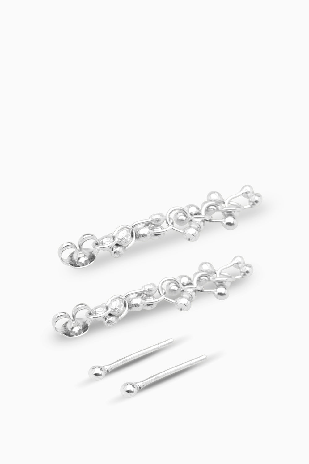 Cherrie Earrings | Silver