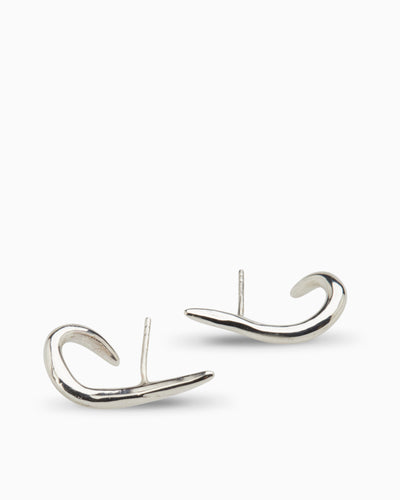 Twine Earrings | Silver