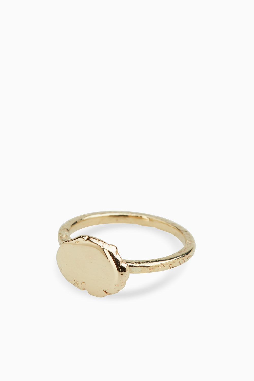 Ingot Ring | Gold