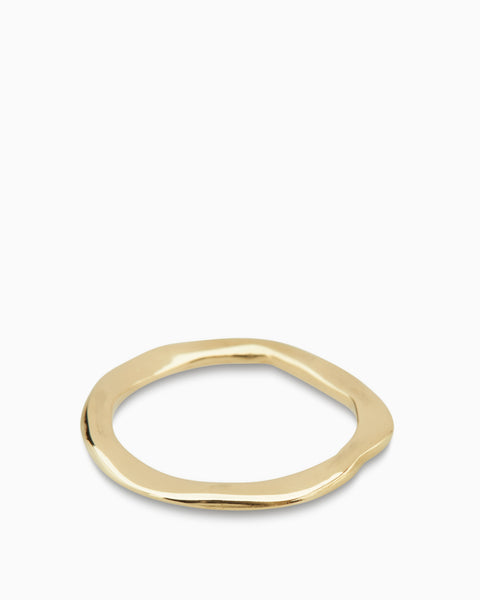 Wave Ring | Solid Gold