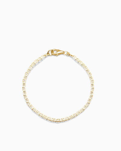 Anchor Chain Bracelet | Gold