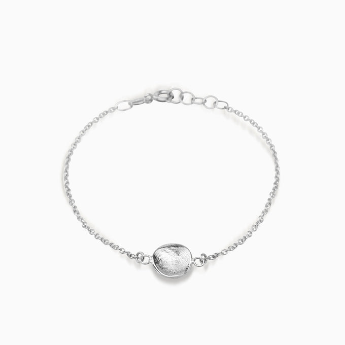 Impression Bracelet | White Gold